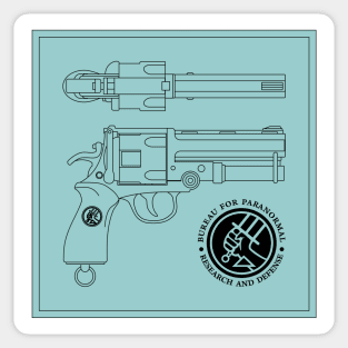 Hellboy Samaritan Blueprint 2 Sticker